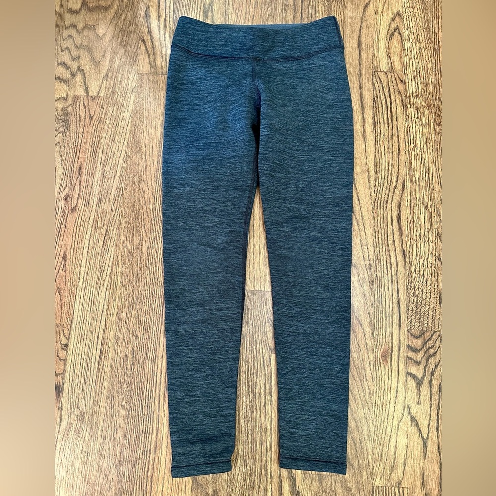 Athleta Girl Dark Gray Polartech Tight Size L/12 Excellent Condition